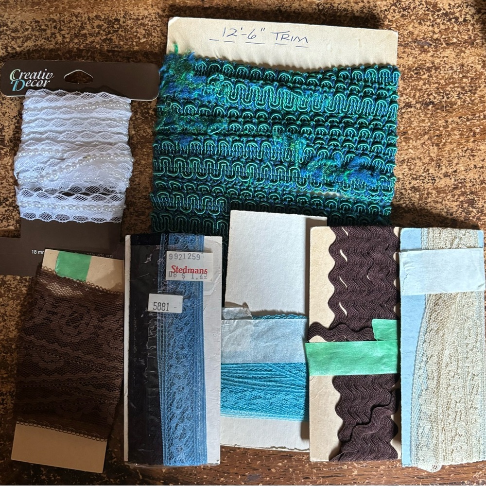 (3 for $20)7 piece Sewing Craft Trim